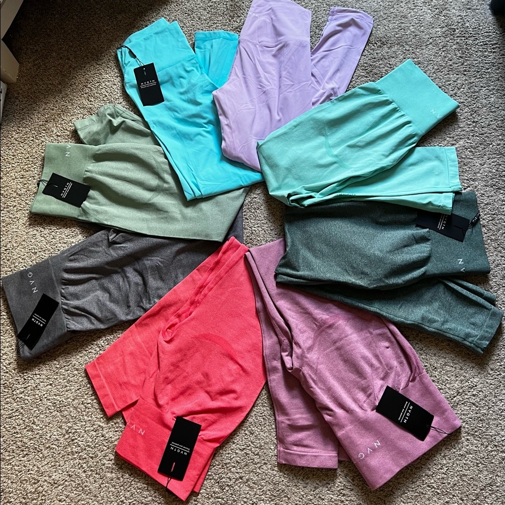 NVGTN Seamless Leggings- Sage Green